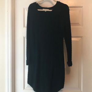 Dark Green Loft Sweater Dress